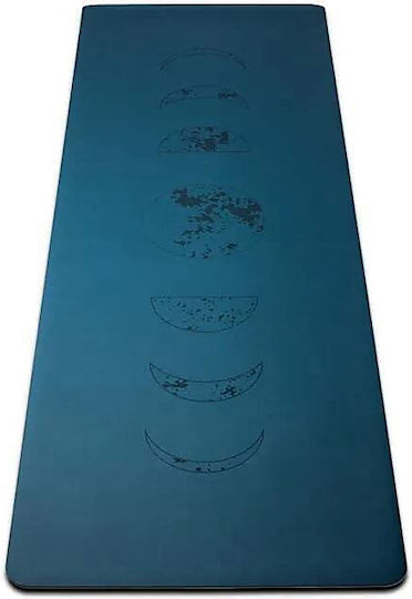 Στρώμα Γιόγκα Pro Yoga Mat Celestial Blue Moon 183cm Ιμάντα Μεταφοράς