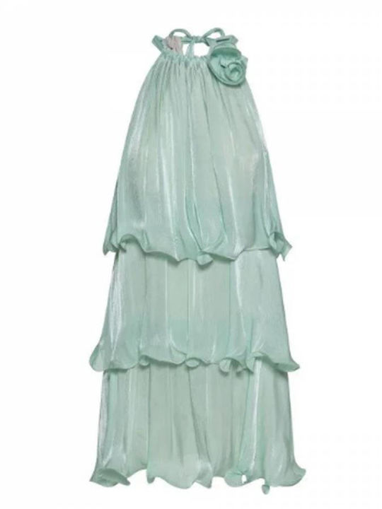 Summer Mini Dress for Wedding Christening Mint