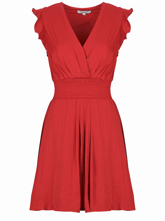 Sommer Mini Damenkleid Rot