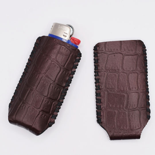 Δερμάτινη Θήκη Αναπτήρα Pattent Plum Leather