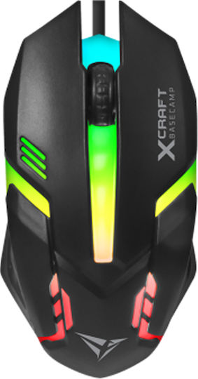 Alcatroz X-Craft Basecamp Gaming Keyboard with RGB Lighting English US