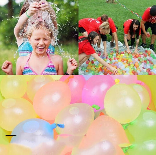 Water Bombs 37pcs with Faucet Adapter Self-Tying in 60’’