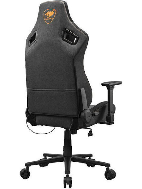Cougar Defensor F Υφασμάτινη Καρέκλα Gaming με Ρυθμιζόμενα Μπράτσα Γκρι