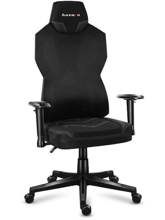 Huzaro Combat 6.2 Fabric Gaming Chair with Adjustable Armrests and RGB Lighting Black