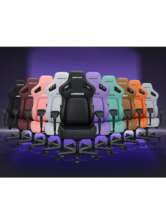 Anda Seat Kaiser 4 XL Gaming Stuhl mit verstellbaren Armlehnen Cloudy White