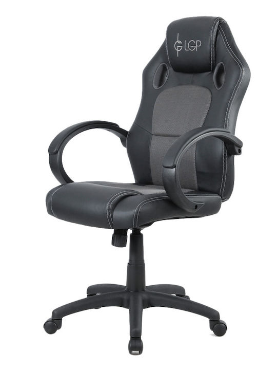 Lamtech LGP Kronos Καρέκλα Gaming Δερματίνης Γκρι