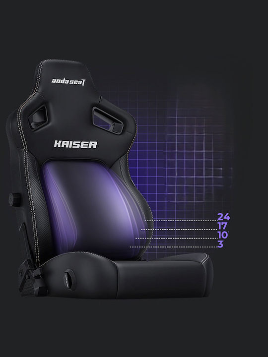 Anda Seat Kaiser 4 XL Scaun Gaming cu Brațe Reglabile Grey Fabric