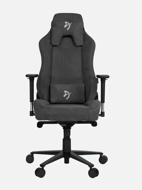 Arozzi Vernazza Soft Fabric Scaun Gaming cu Brațe Reglabile Dark Grey