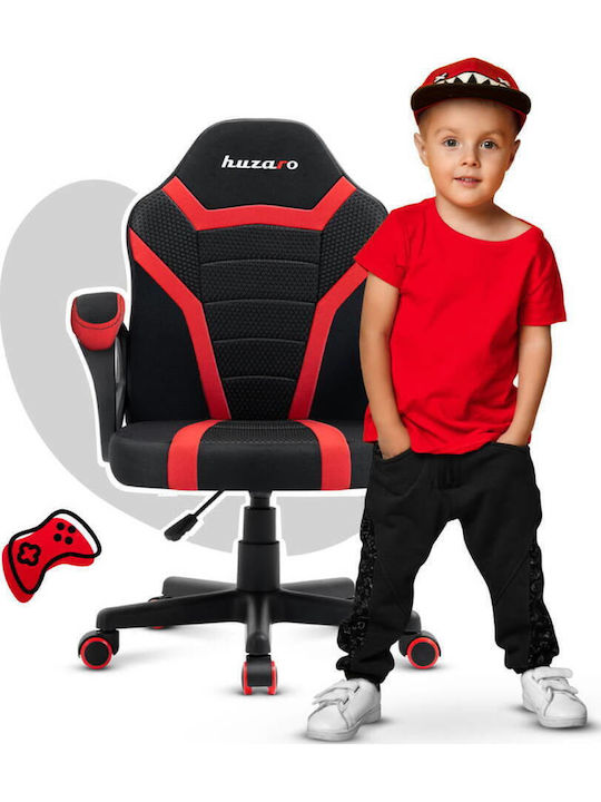 Huzaro Ranger 1.0 Καρέκλα Gaming Δερματίνης Red Mesh