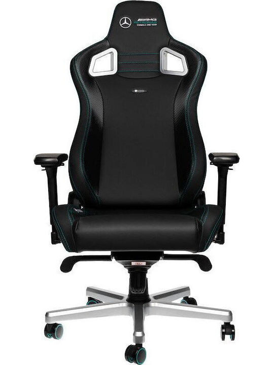 Noblechairs Epic Καρέκλα Gaming Δερματίνης με Ρυθμιζόμενα Μπράτσα Mercedes-AMG Petronas Formula One Team Edition