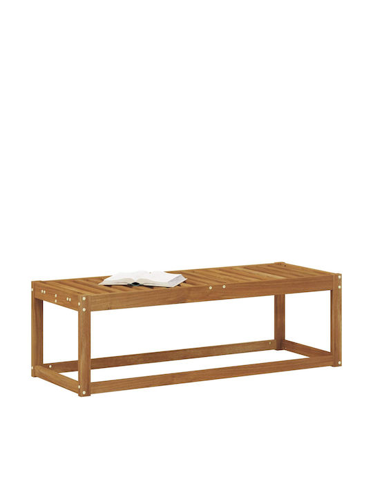 Outdoor Wooden Bench 115x43x37cm