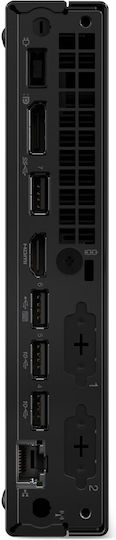 Lenovo ThinkCentre M70q Gen 5 Mini PC (Core i3-14100T/8GB DDR5/256GB SSD/W11 Pro)