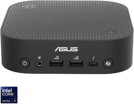 Asus NUC 14 PRO AI Mini PC (Core Ultra 7 258V/32GB DDR4/1TB SSD/W11 Home)