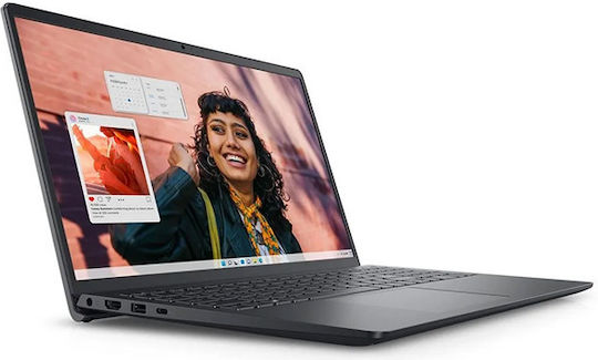 Dell Inspiron 3530 15.6" (i3-1305U/8GB/512GB SSD/W11 Home) Черно (US Клавиатура)