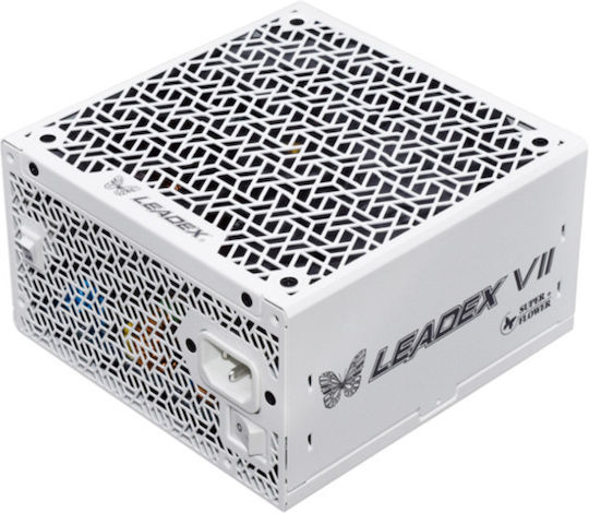 Super Flower Leadex VII PRO Platinum 1000W Бяло Захранване За Компютър Пълен Модул 80 Plus Platinum