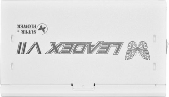 Super Flower Leadex VII PRO Platinum 1000W Бяло Захранване За Компютър Пълен Модул 80 Plus Platinum