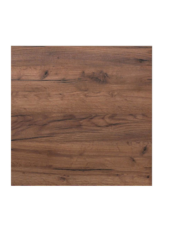Rechteckiges Zentral Kaffeetisch Miami Holz mit Schubladen Schwarz M100xL64xH45cm