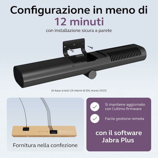 Jabra Video Conference Camera for Conference System Panacast Compatible with Microsoft Teams