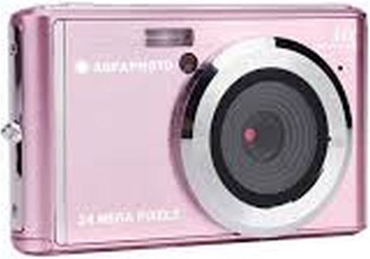 AgfaPhoto DC5500 Compact Φωτογραφική Μηχανή 24MP Ροζ