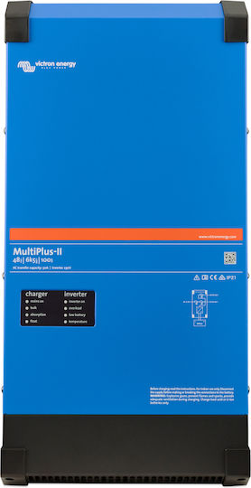 Victron Energy Multiplus-II Reine Sinuswelle Wechselrichter Nennleistung 6500W mit Nenn-Eingangsspannung 48V Einphasig PMP482605012