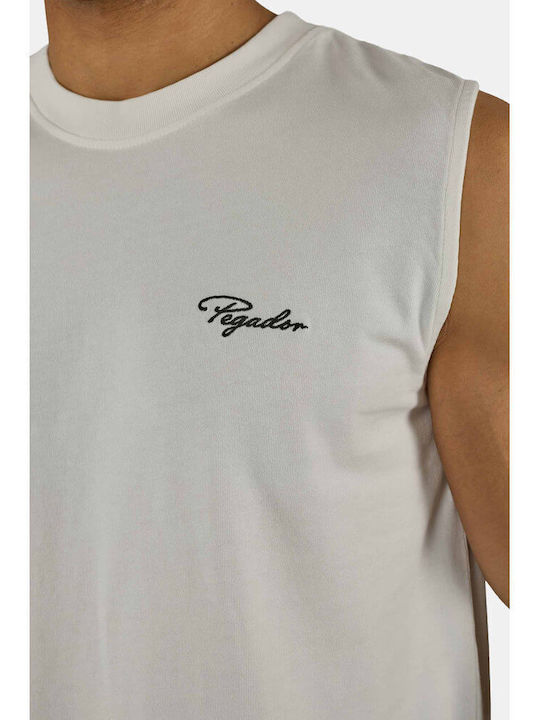 T-shirt Washed Warm White/black