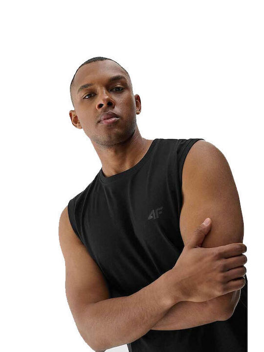 Athletic Short Sleeve Black Blouse
