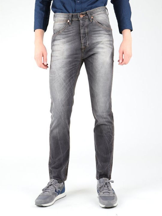 Мъжко Джинсово Панталон Tapered Сив