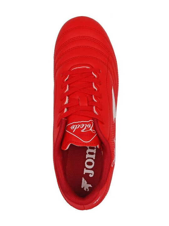 Toledo FG Kids Soccer Cleats Molded Red
