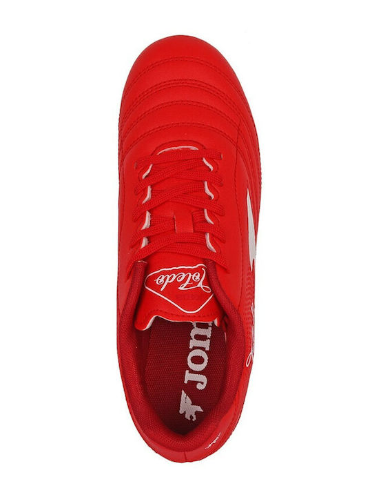 Toledo FG Kids Soccer Cleats Molded Red
