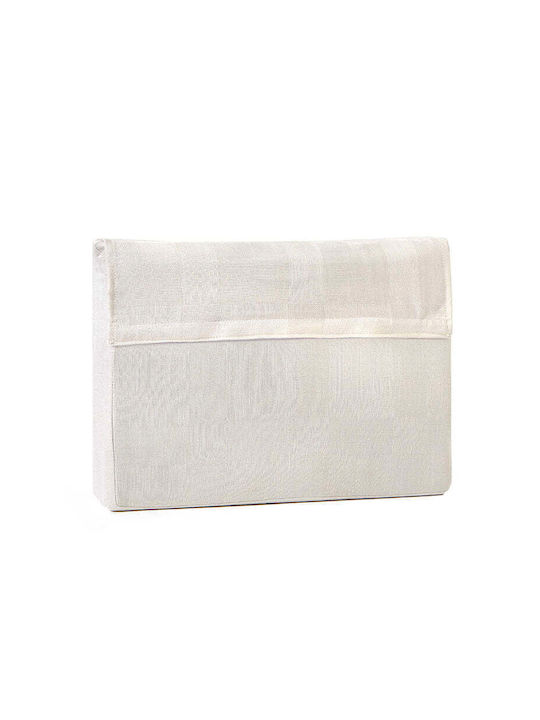 Hauz Limited Edition Bed Sheet Set with 2 Pillowcases Double Size with Rubber Hugger 160x200+40cm Ecru (3 Pieces)