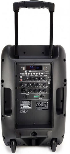 Audio Club Ηχείο Karaoke με Ασύρματο Μικρόφωνο MOOV12-PRO Μαύρο