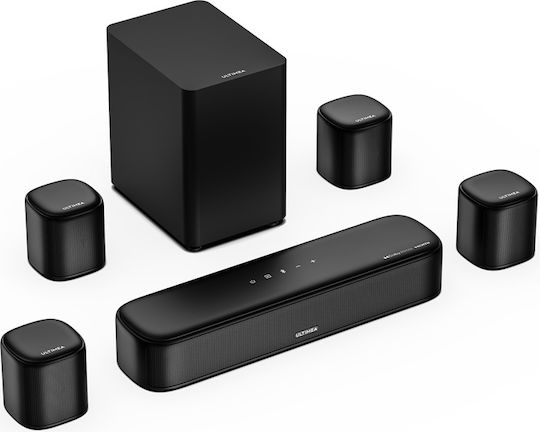 Ultimea Aura A60 Soundbar 7.1 Bluetooth and HDMI with Remote Control Black