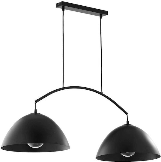 TK Lighting Faro Κρεμαστό Φωτιστικό Μαύρο 92x130εκ.
