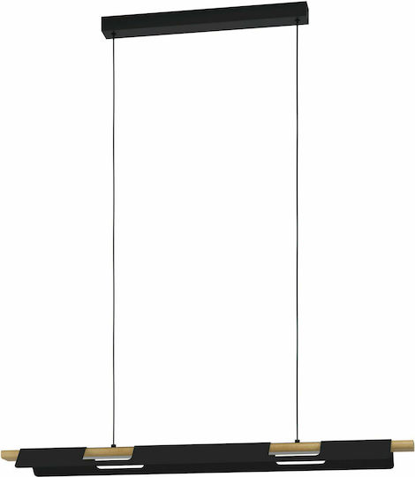 Eglo Ermua LED Smart Κρεμαστό Φωτιστικό Μαύρο 100x110εκ. Eglo Ermua LED Smart Κρεμαστό Φωτιστικό Μαύρο 100x110εκ.