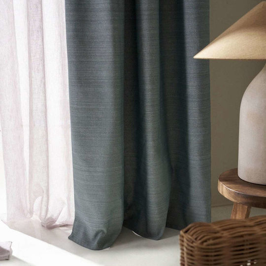 Gofis Home Curtain with Pencil Pleat Jade Green 130x270cm