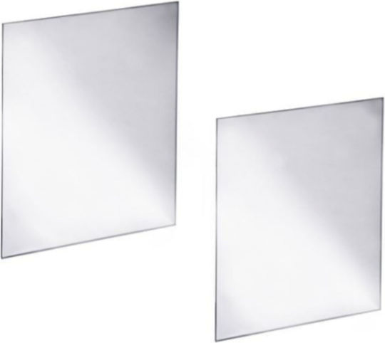 BP881-K616A Wandspiegel Rechteckig 30x21cm 2 Stück BP881-K616A Wandspiegel Rechteckig 30x21cm 2 Stück