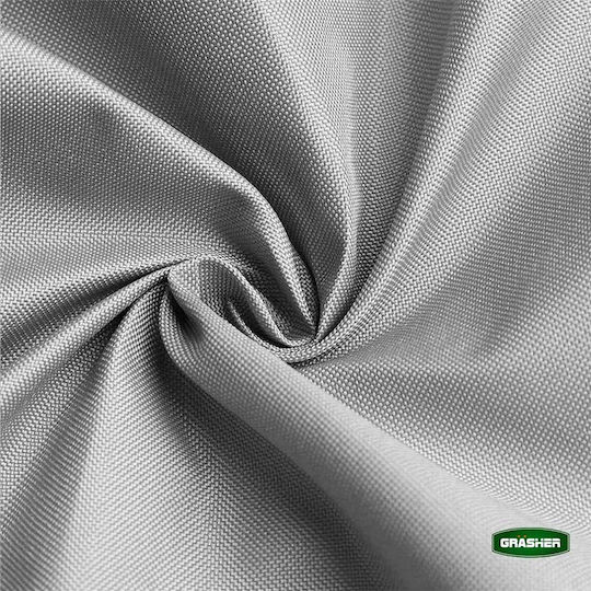 Grasher Triangle Shade Sail Gray With Hoops 3.5x3.5m 180gr/m²