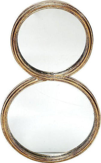 Espiel Χρυσοί Κύκλοι Χρυσός 44.5x25.5cm