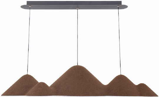 Sun Light Pendant Light Brown 110x54x110cm Sun Light Pendant Light Brown 110x54x110cm