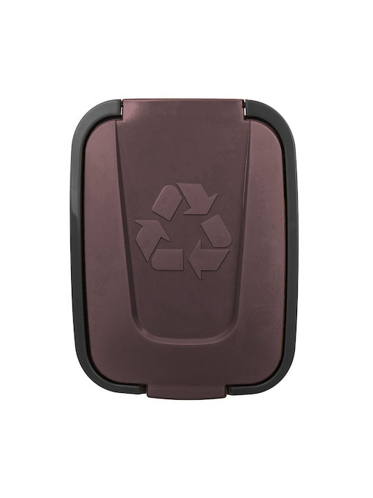 Kadax Plastic Waste Bin Black 30lt