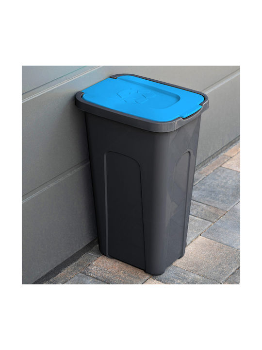 Kadax Plastic Waste Bin Black 30lt