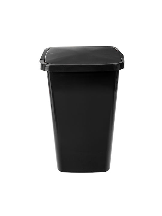 Kadax Kadax Kunststoff Mülleimer mit Pedal Schwarze 45lt