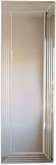 Aberto Design 552NOS2120 Огледало Цяло Тяло Правоъгълно Сиво 120x40см