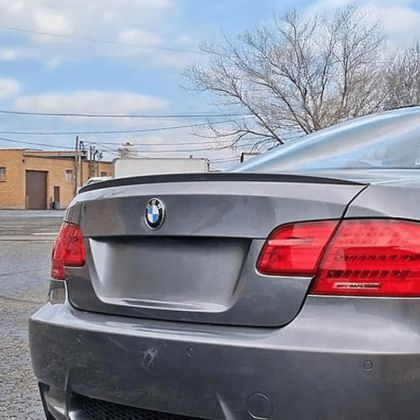 Kofferraumspoiler BMW E92 E93 Coupé 2005+ 3 Stil Glänzend Schwarz