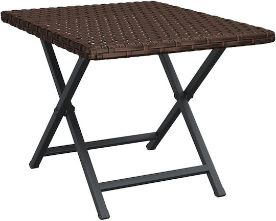 Auxiliary Foldable 45x35x32cm Brown Auxiliary Foldable 45x35x32cm Brown