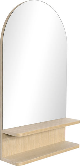 Pakketo Με Ράφι Mensola Τοξωτός Μπεζ 76.2x45.7cm