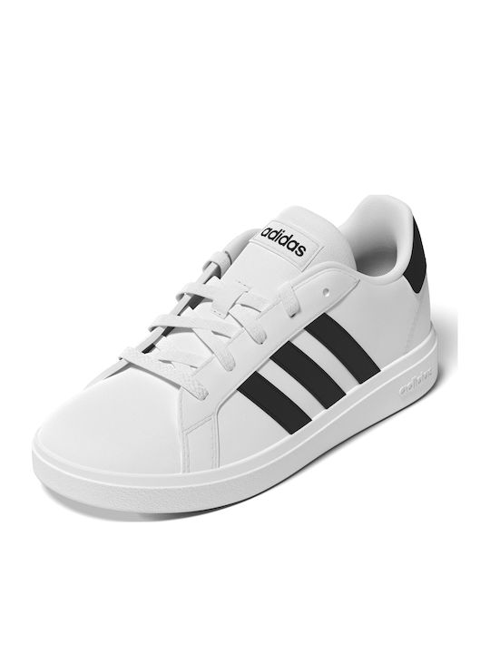 Grand Court Lifestyle Tennis Kids Sneakers Cloud White / Core Black