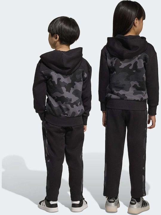Kinder Sweatpants Set Schwarz