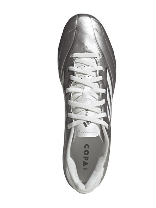 adidas Copa Pure Iv Футболни Обувки с Бутони FG/MG Сребристи
