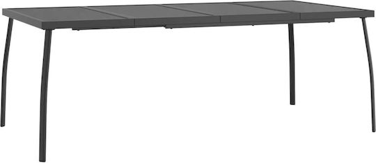 Masă 200x100x72buc Gri